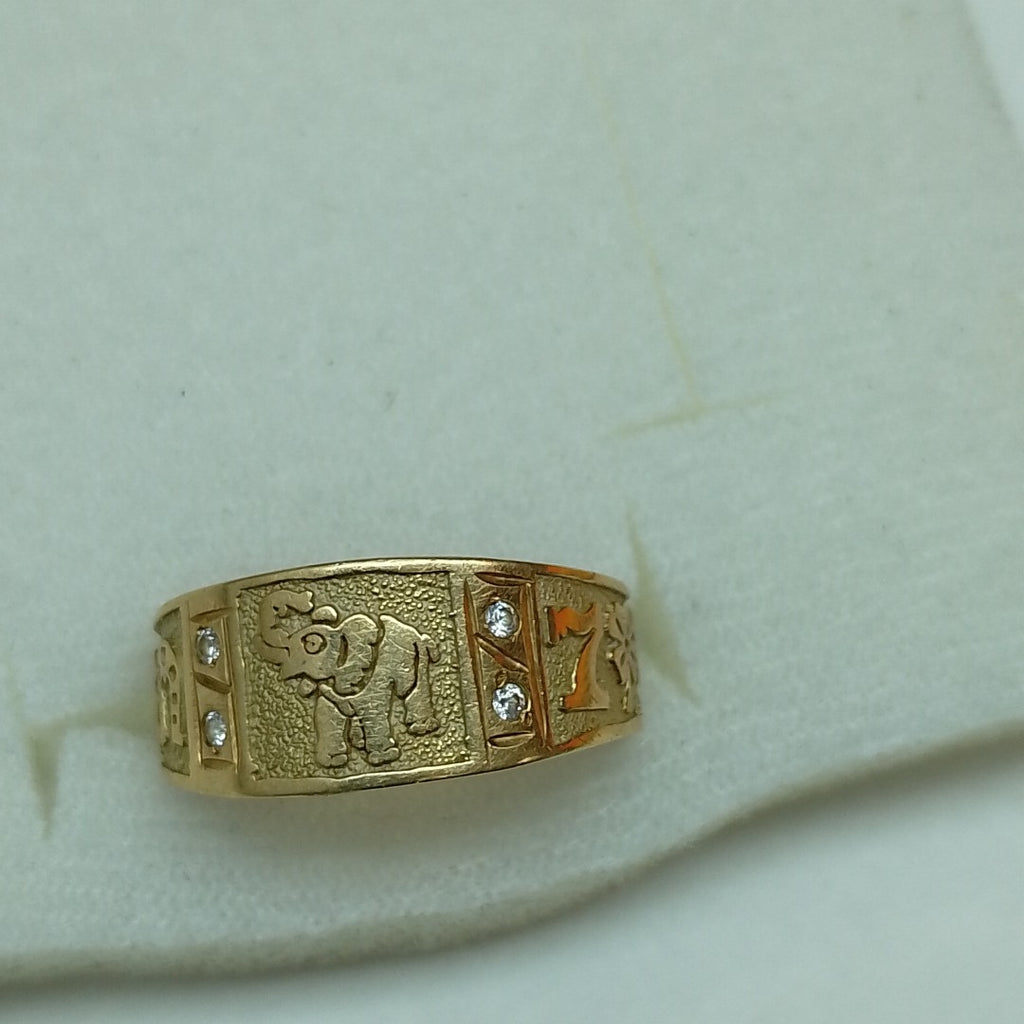 ARGOLLA ORO 14 K 4.7 GRMS (SEMINUEVO)