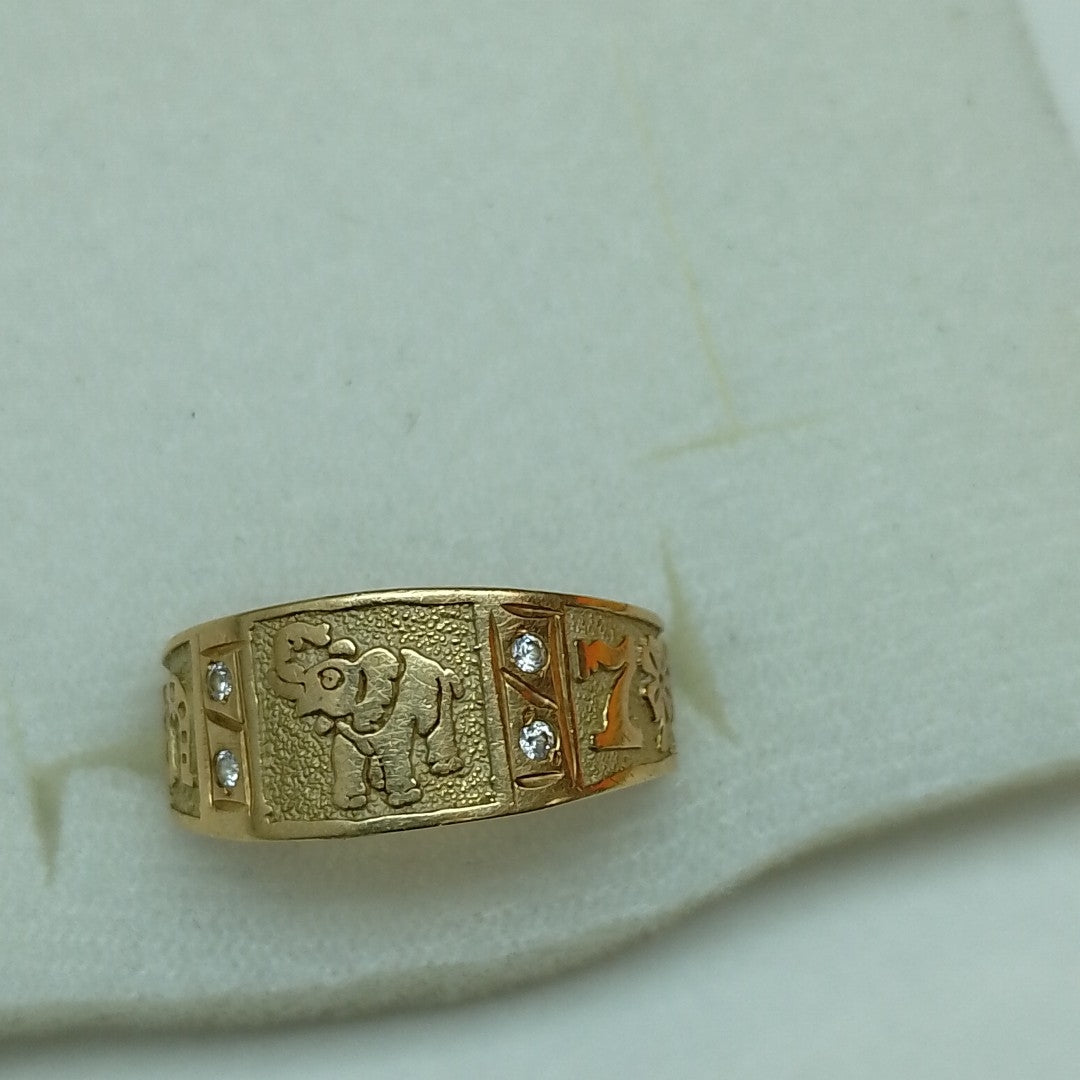 ARGOLLA ORO 14 K 4.7 GRMS (SEMINUEVO)
