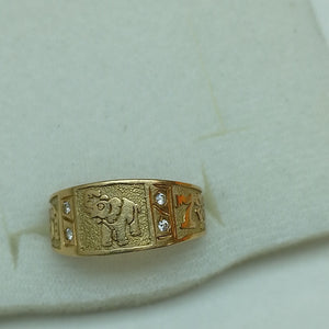 ARGOLLA ORO 14 K 4.7 GRMS (SEMINUEVO)