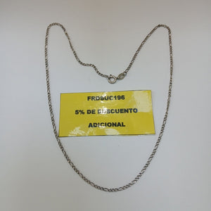CADENA PLATA 2,40 GRMS (SEMINUEVO)