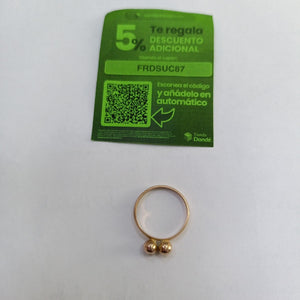 ANILLITO ORO 8 K 1.5 GRMS (SEMINUEVO)