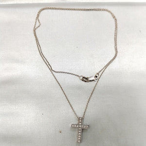 GARGANTILLA ORO, ORO BLANCO 10 K 2.4 GRMS (SEMINUEVO)