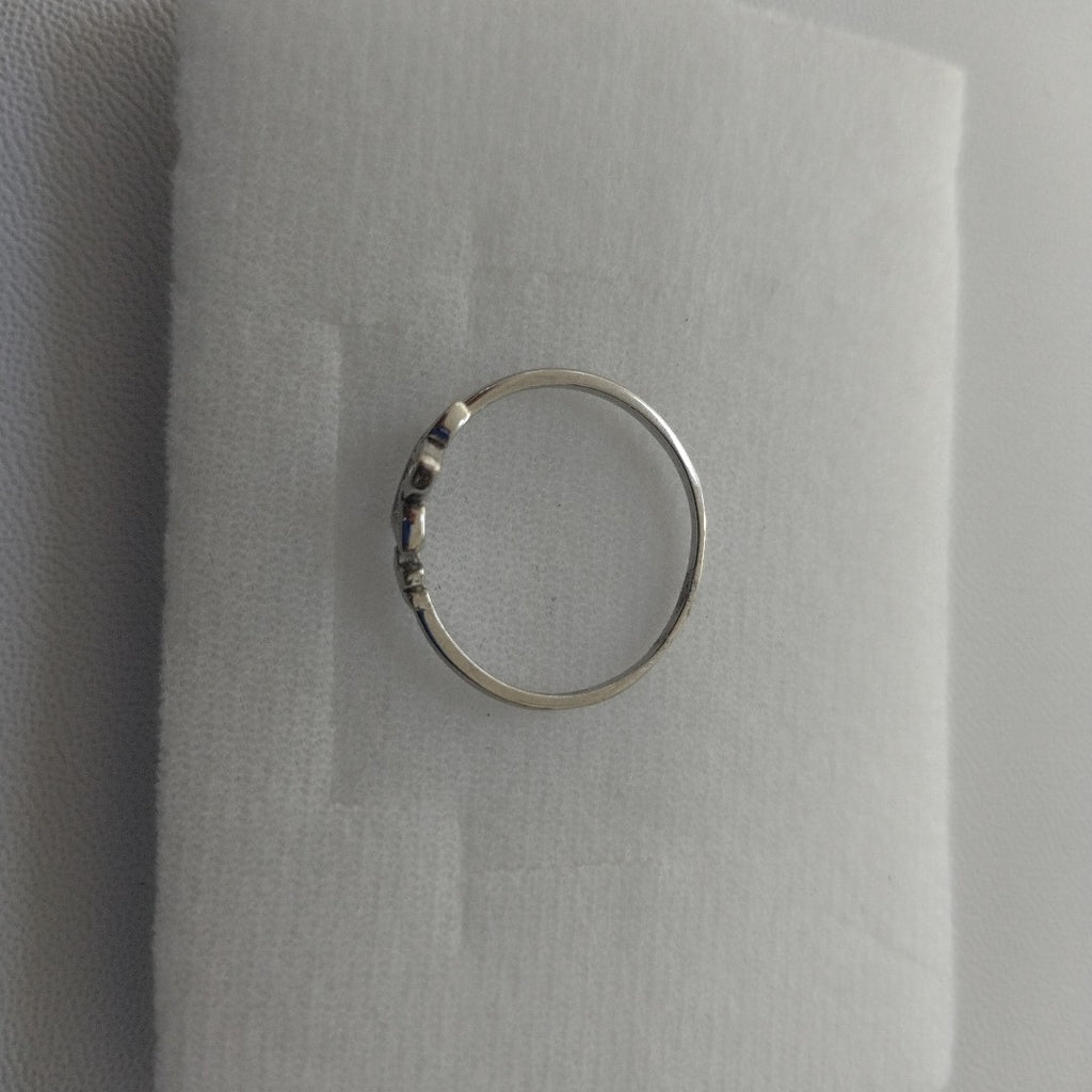 ANILLITO ORO, ORO BLANCO 14 K 1.2 GRMS (SEMINUEVO)