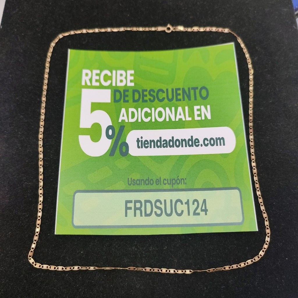 CADENA ORO 10 K 2,70 GRMS (SEMINUEVO)