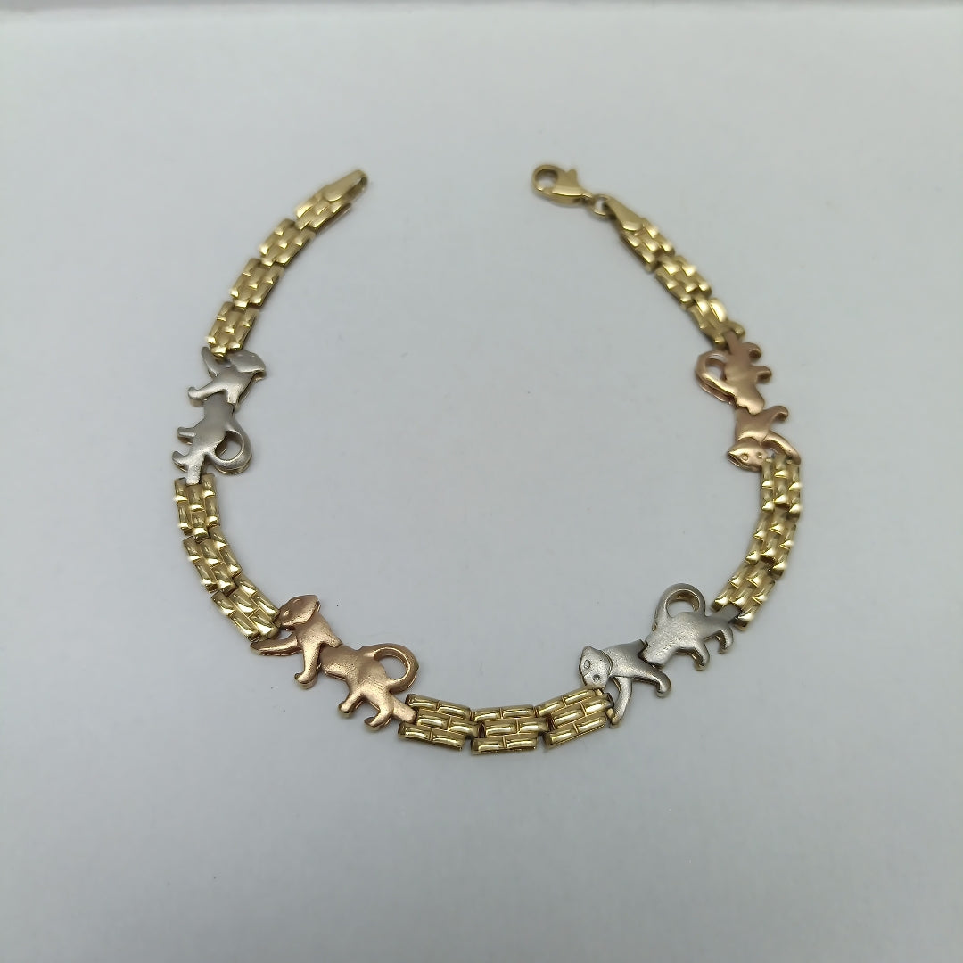 PULSERA ORO 14 K 5.9 GRMS (SEMINUEVO)