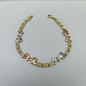 PULSERA ORO 14 K 5.9 GRMS (SEMINUEVO)