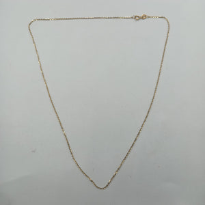 CADENA ORO 14 K 1.2 GRMS (SEMINUEVO)
