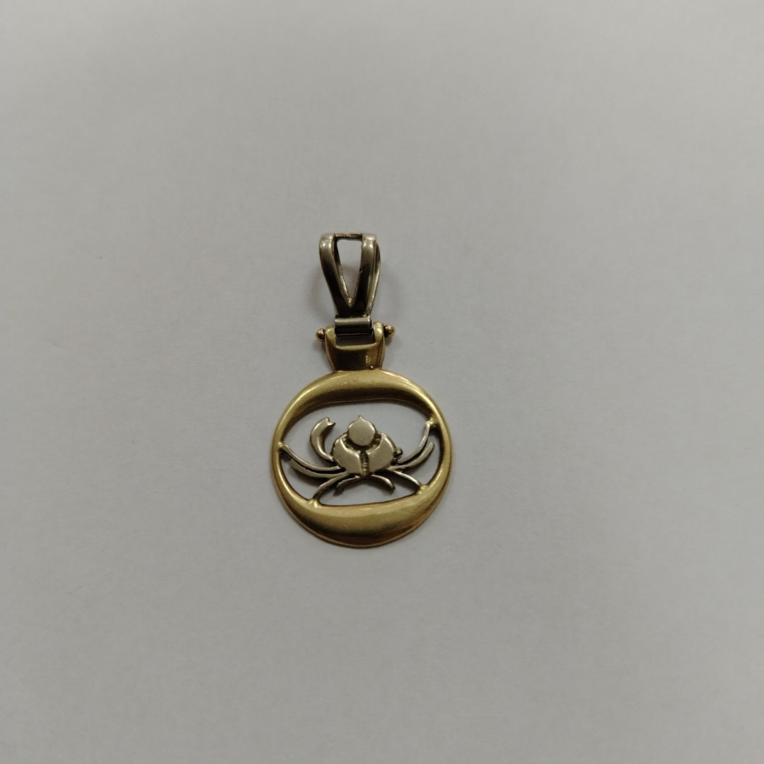 DIJE ORO, RODIADO 14 K 2.6 GRMS (SEMINUEVO)