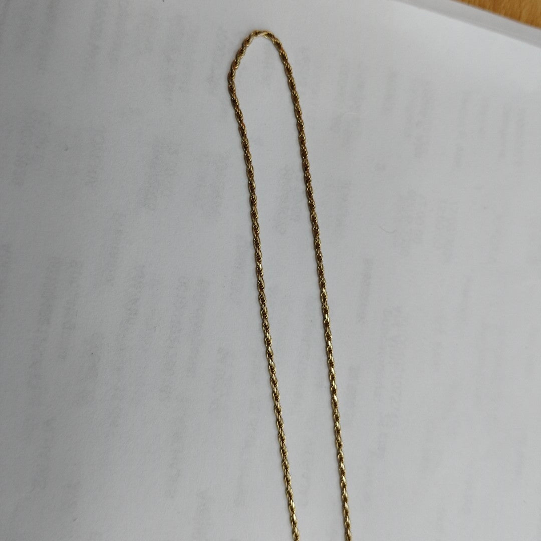 CADENA ORO 14 K 3.9 GRMS (SEMINUEVO)