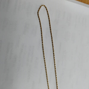 CADENA ORO 14 K 3.9 GRMS (SEMINUEVO)