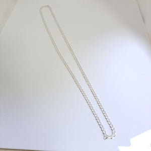 CADENA BARBADA PLATA .925 50 CM 7.22 GR (NUEVO)