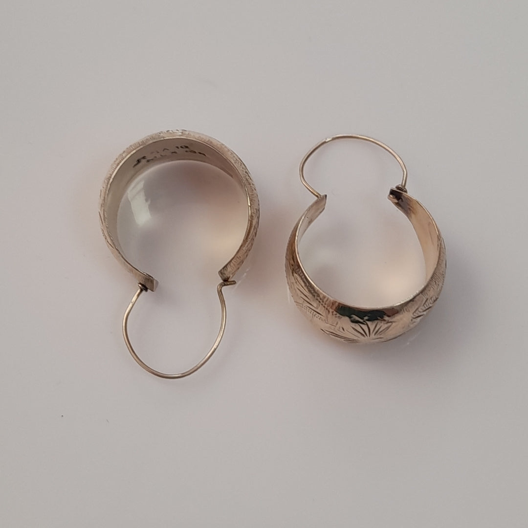ARRACADAS PAR ORO 8 K 2,60 GRMS (SEMINUEVO)