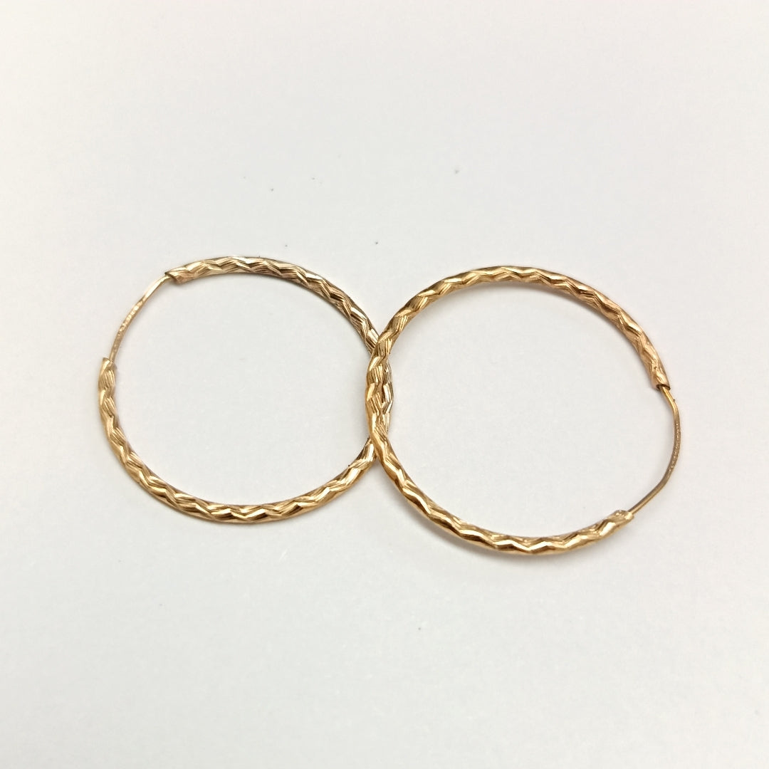 ARRACADAS PAR ORO 10 K 0,70 GRMS (SEMINUEVO)
