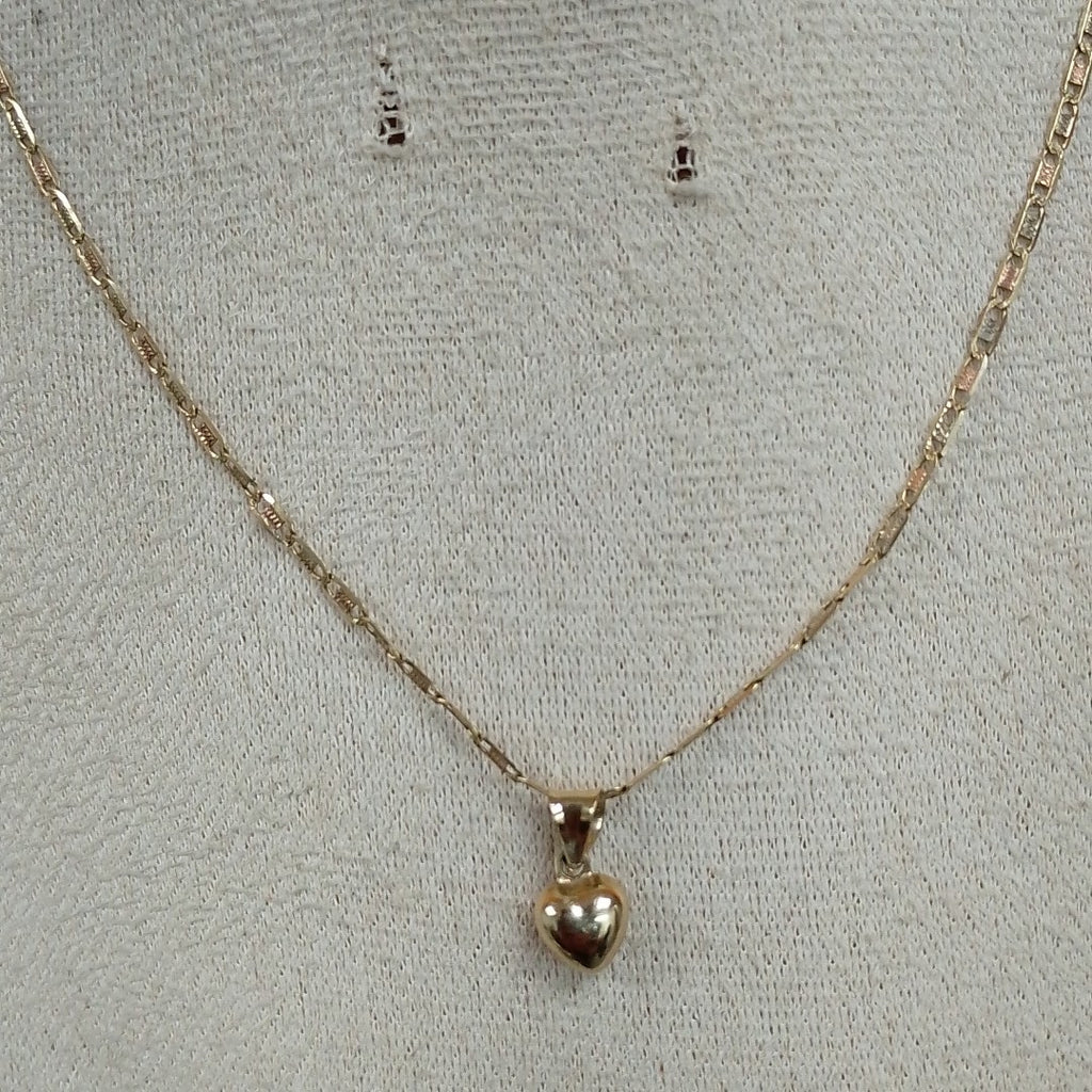 CADENA, DIJE ORO 10 K 2.4 GRMS (SEMINUEVO)