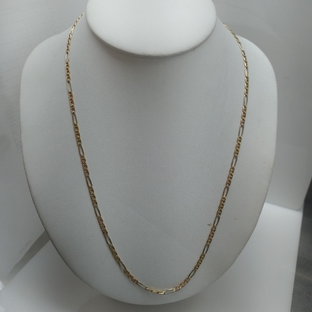 CADENA ORO COMBINADO 14 K 8,50 GRMS (SEMINUEVO)