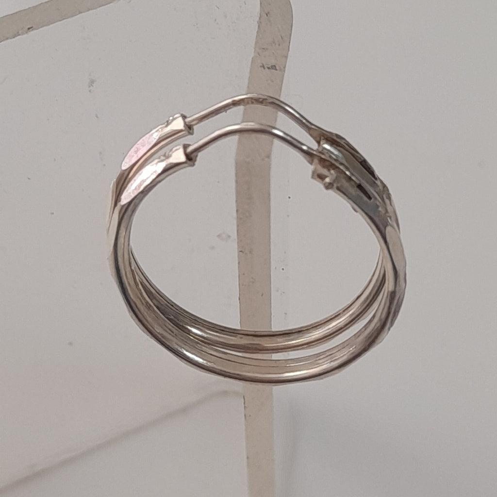 ARRACADAS PAR PLATA 2 GRMS (SEMINUEVO)