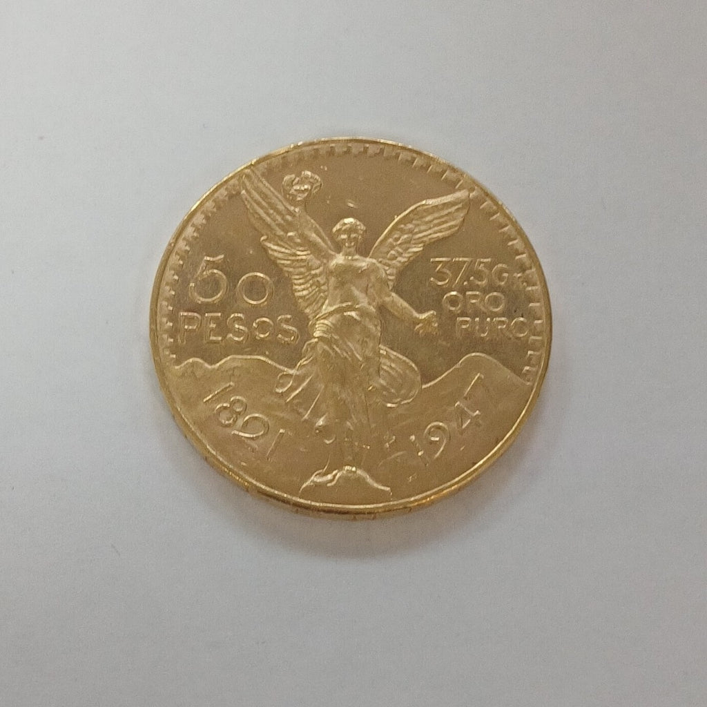 K1 41,60 GRMS 21 K IDENTIFICACIÓN MONEDA NOMINATIVA MONEDAS PESOS 50 PESOS (SEMINUEVO)