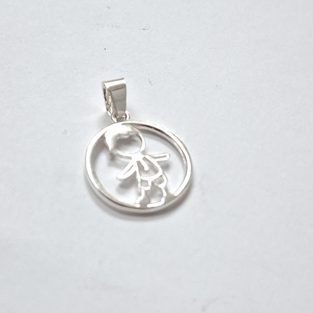 DIJE NIÑO PLATA .925 1.9 GR (NUEVO)