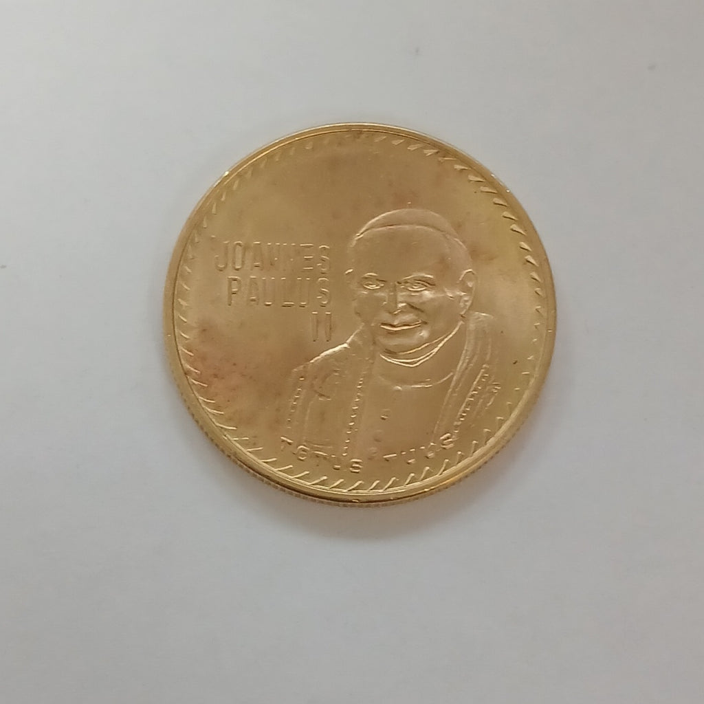 MEDALLA CONMEMORATIVA ORO 21 K 34,60 GRMS (SEMINUEVO)