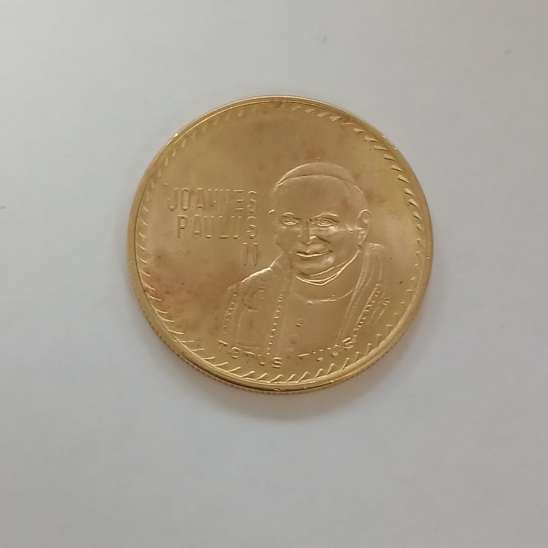 MEDALLA CONMEMORATIVA ORO 21 K 34,60 GRMS (SEMINUEVO)