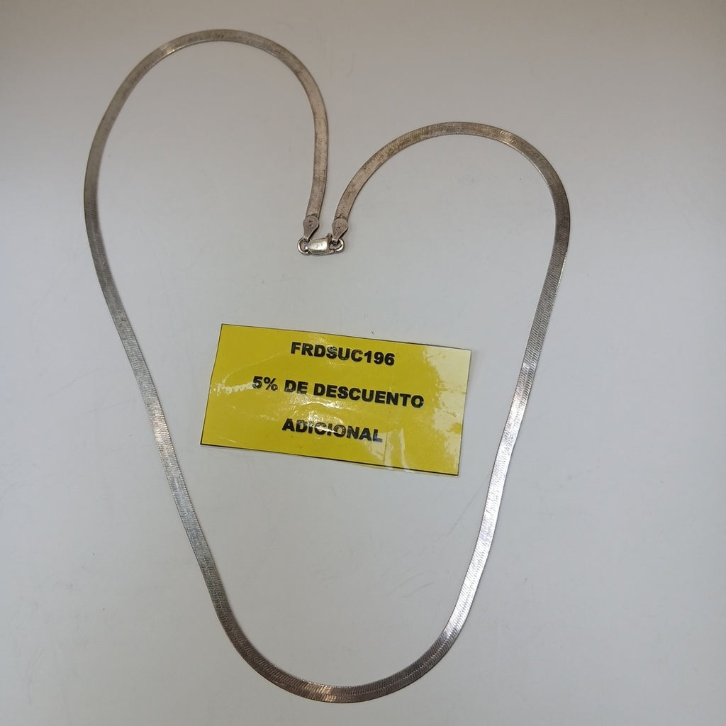 CADENA PLATA 7,50 GRMS (SEMINUEVO)
