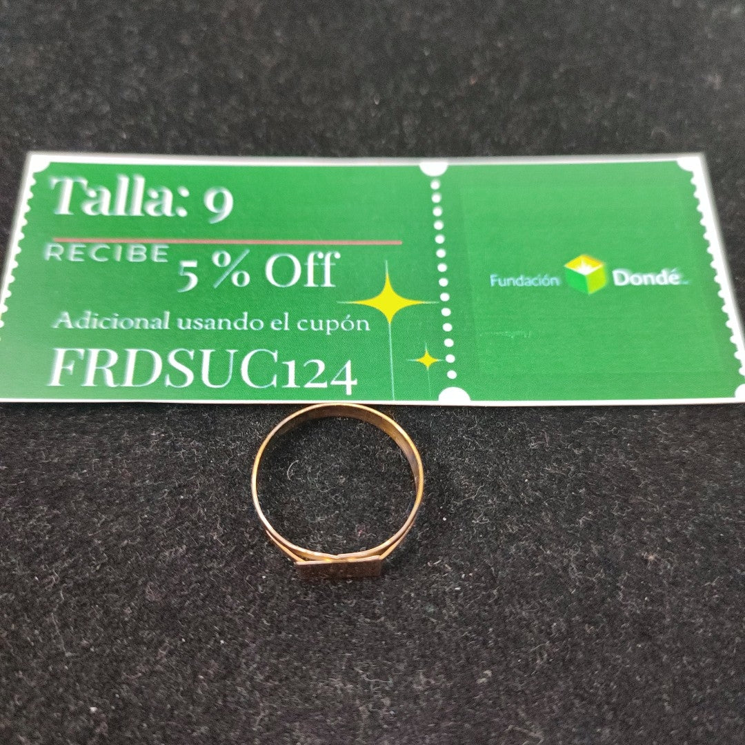 ANILLITO ORO 8 K 1,00 GRMS (SEMINUEVO)