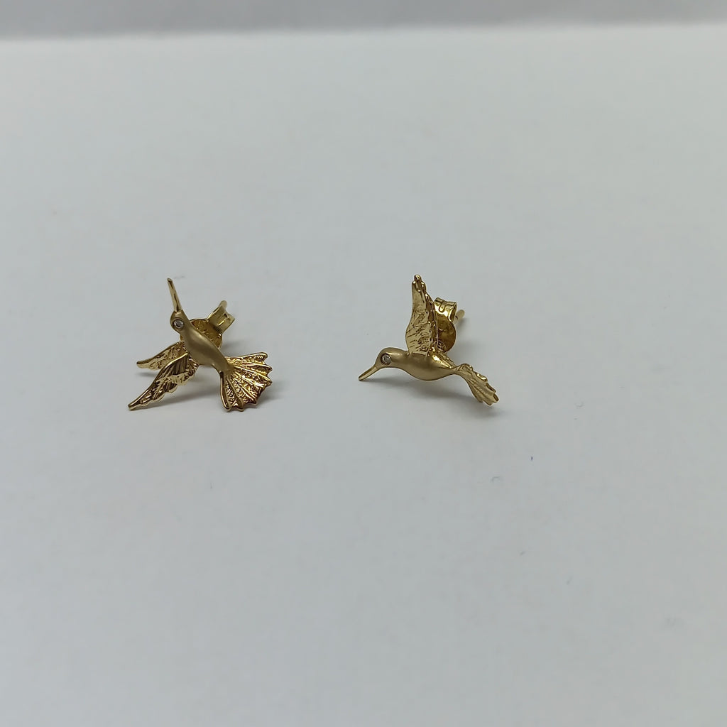 BROQUELES PAR ORO 14 K 1.6 GRMS (SEMINUEVO)