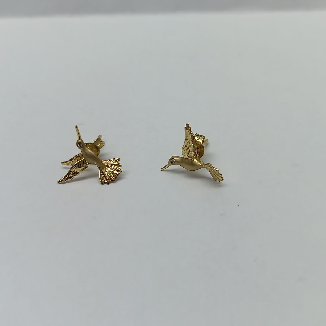 BROQUELES PAR ORO 14 K 1.6 GRMS (SEMINUEVO)
