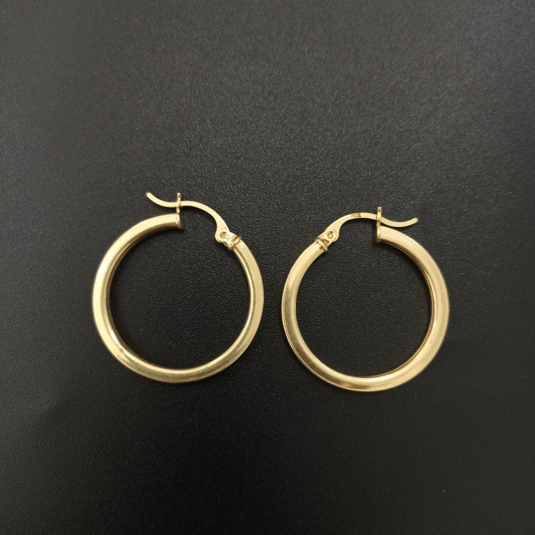ARRACADAS PAR ORO 14 K 3 GRMS (SEMINUEVO)