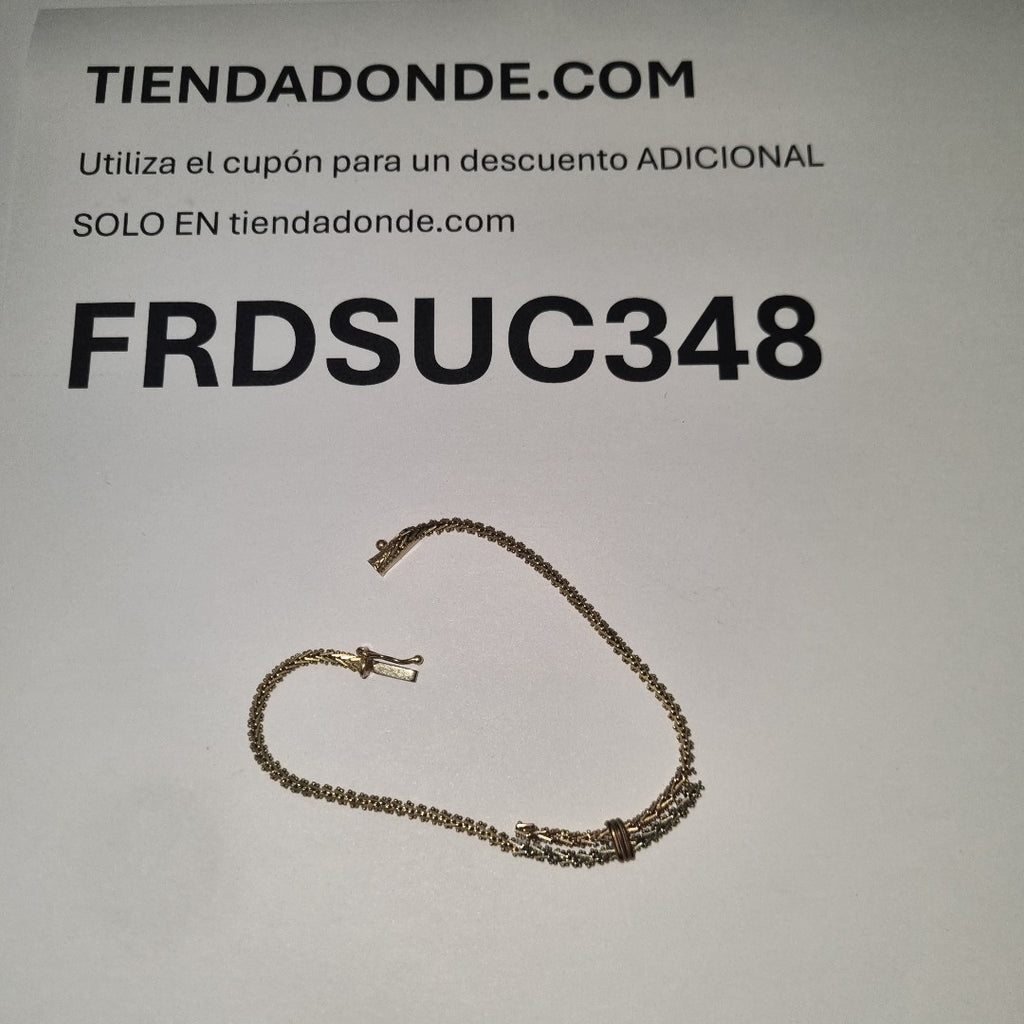 PULSERA ORO 14 K 5.9 GRMS (SEMINUEVO)