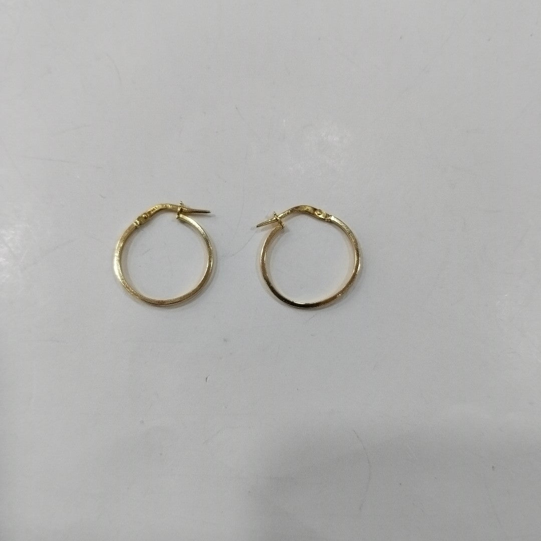 ARRACADAS PAR ORO 14 K 0.9 GRMS (SEMINUEVO)