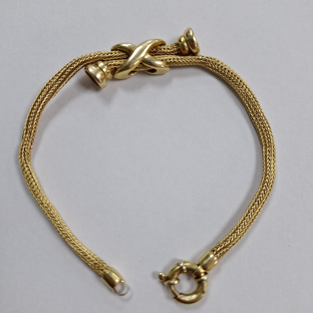 PULSERA ORO 14 K 10,40 GRMS (SEMINUEVO)