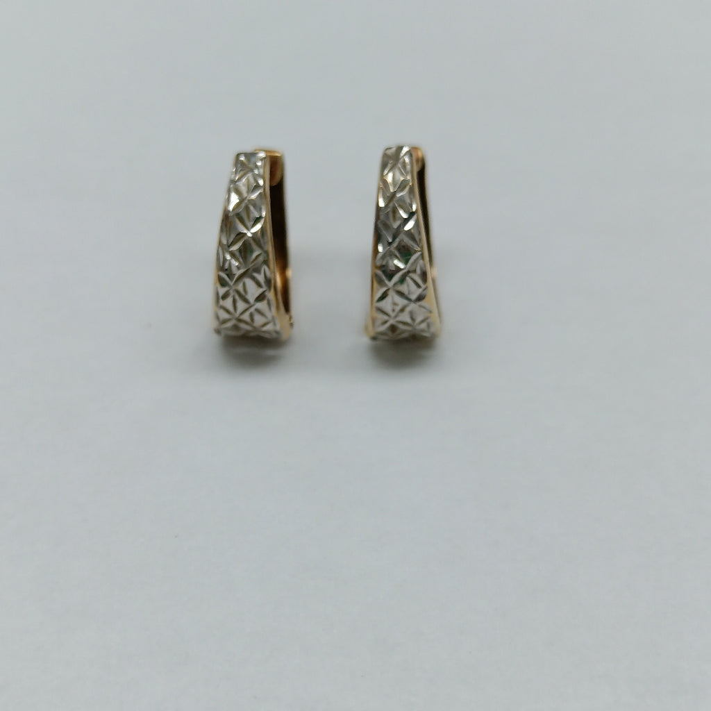 ARRACADAS PAR ORO 14 K 1.3 GRMS (SEMINUEVO)