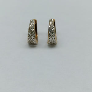 ARRACADAS PAR ORO 14 K 1.3 GRMS (SEMINUEVO)