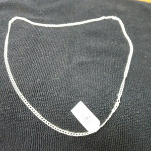 CADENA BARBADA PLATA .925 60 CM 9.42 GR (NUEVO)