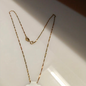 CADENA ORO 10 K 0.7 GRMS (SEMINUEVO)