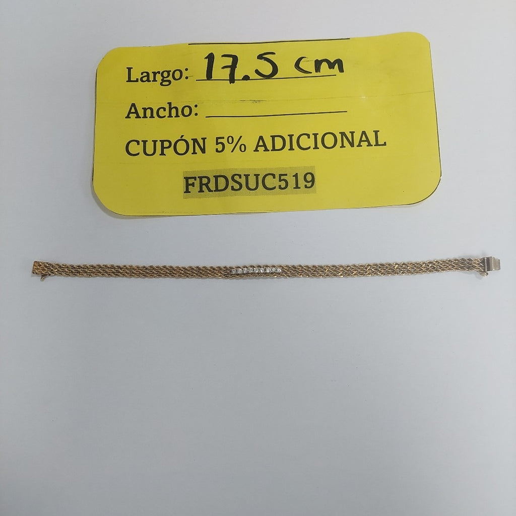 PULSERA ORO 14 K 6.3 GRMS (SEMINUEVO)