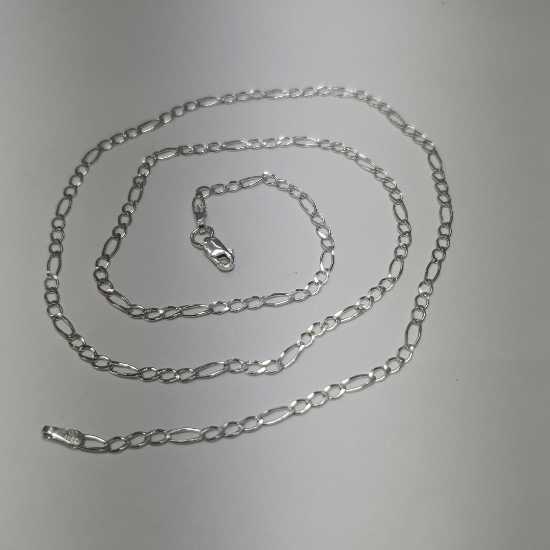 CADENA 3X1 PLATA .925 55 CM 4.33 GR (NUEVO)