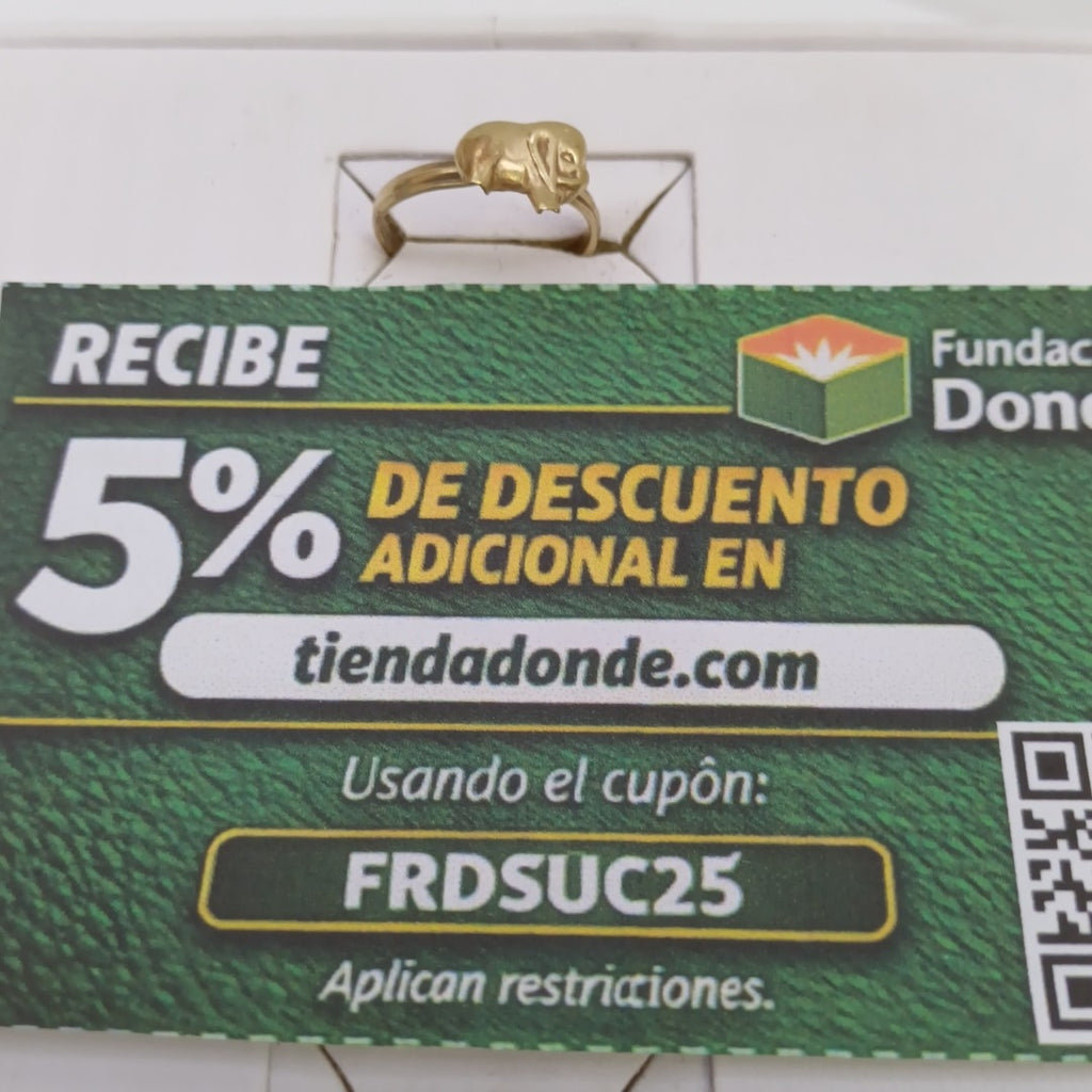 ANILLITO ORO 10 K 1 GRMS (SEMINUEVO)