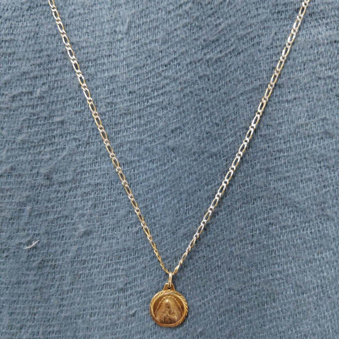 CADENA, DIJE ORO 14 K 3.8 GRMS (SEMINUEVO)