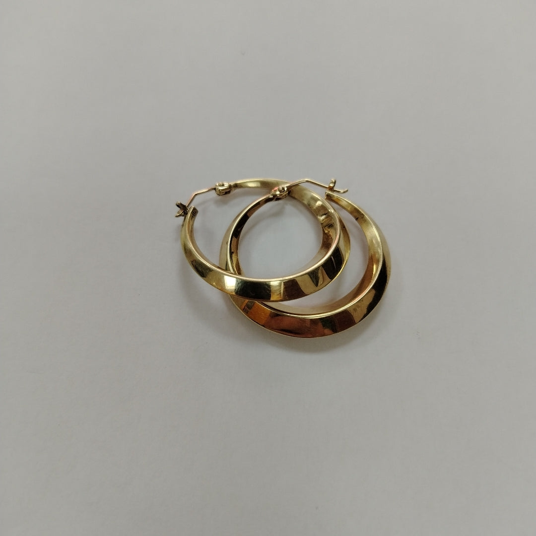 ARRACADAS PAR ORO 14 K 6.4 GRMS (SEMINUEVO)