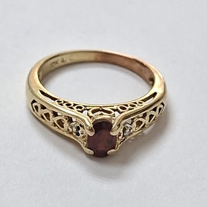 ANILLO ORO 10 K 2,90 GRMS (SEMINUEVO)