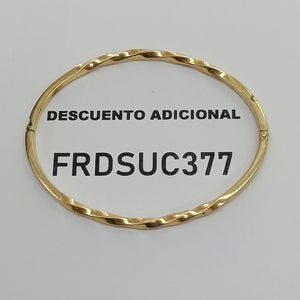 PULSERA RIGIDA ORO 14 K 5 GRMS (SEMINUEVO)