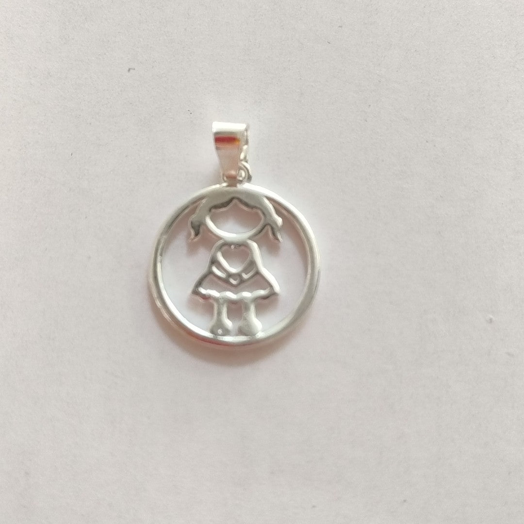 DIJE NIÑA PLATA .925 2.1 GR (NUEVO)