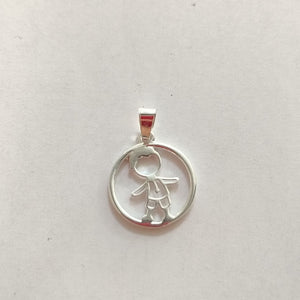 DIJE NIÑO PLATA .925 1.9 GR (NUEVO)