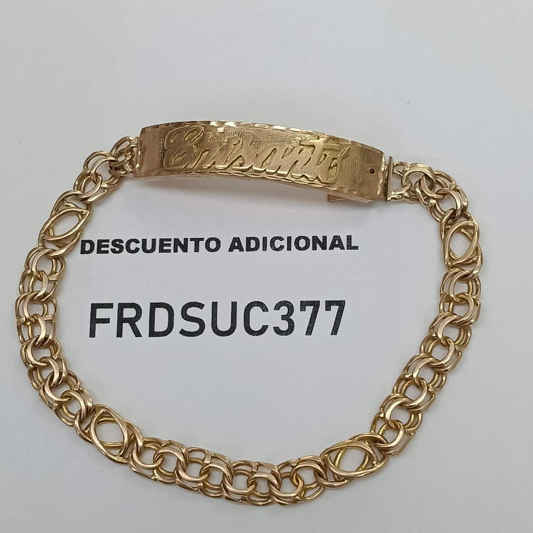 ESCLAVA ORO 10 K 14.9 GRMS (SEMINUEVO)