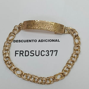 ESCLAVA ORO 10 K 14.9 GRMS (SEMINUEVO)