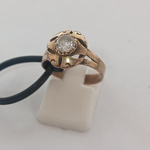 ANILLO ORO 10 K 2.3 GRMS (SEMINUEVO)