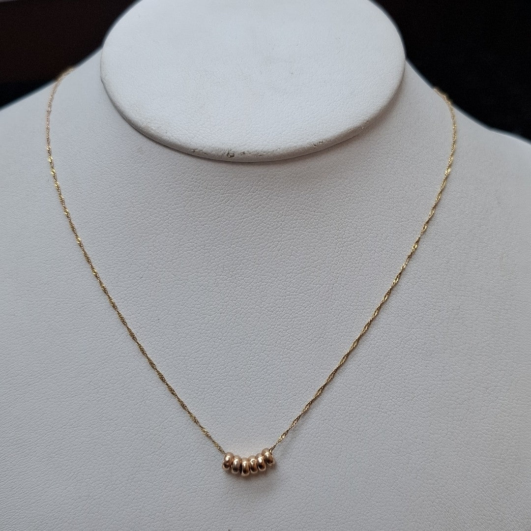 GARGANTILLA ORO 10 K 0.8 GRMS (SEMINUEVO)