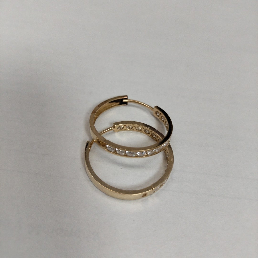 ARRACADAS PAR ORO 14 K 3 GRMS (SEMINUEVO)